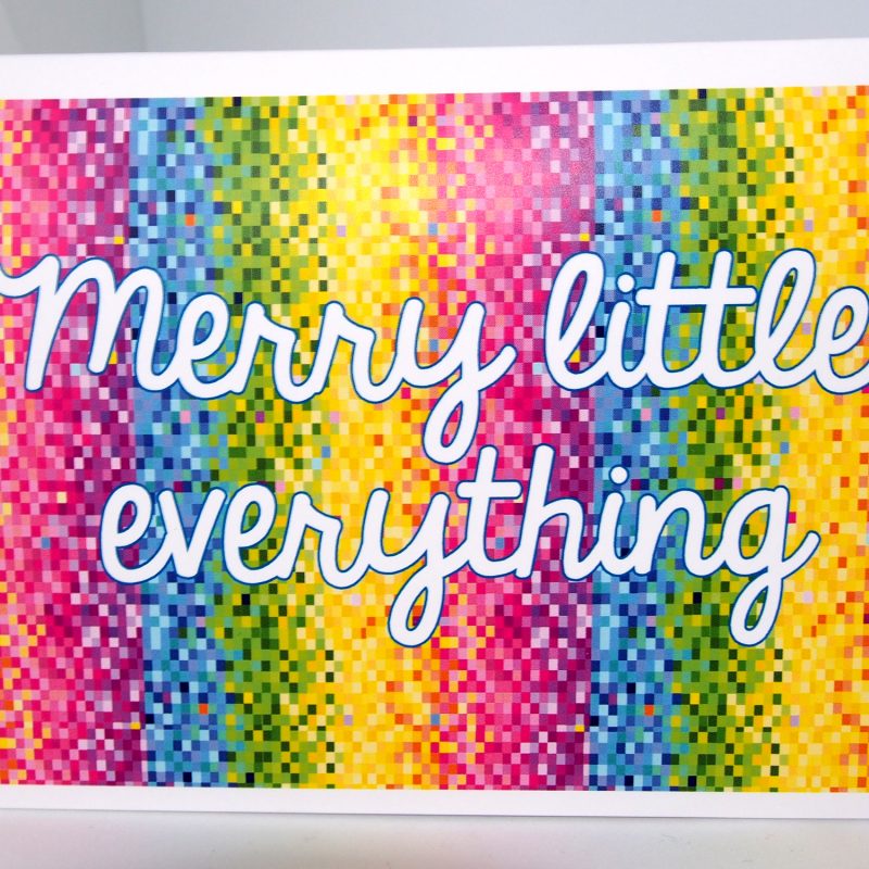 merry little everything - card